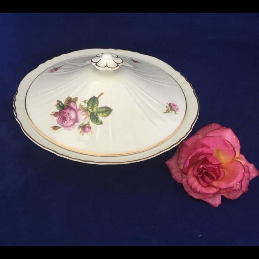 Vintage ROUND COVERED VEGETABLE BOWL